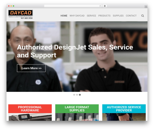Cherry Framework WordPress theme - daycad.com