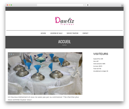 Slider WordPress plugin - dawliztoulouse.com