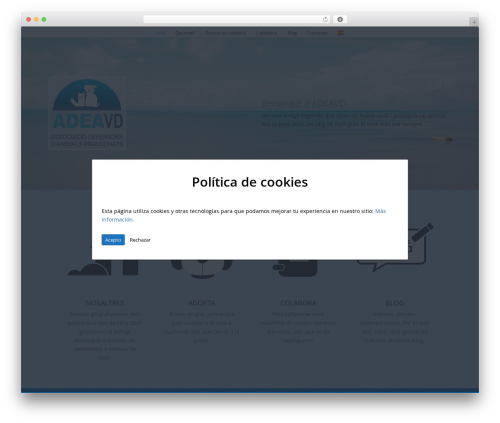 Divi theme WordPress - adeavd.org