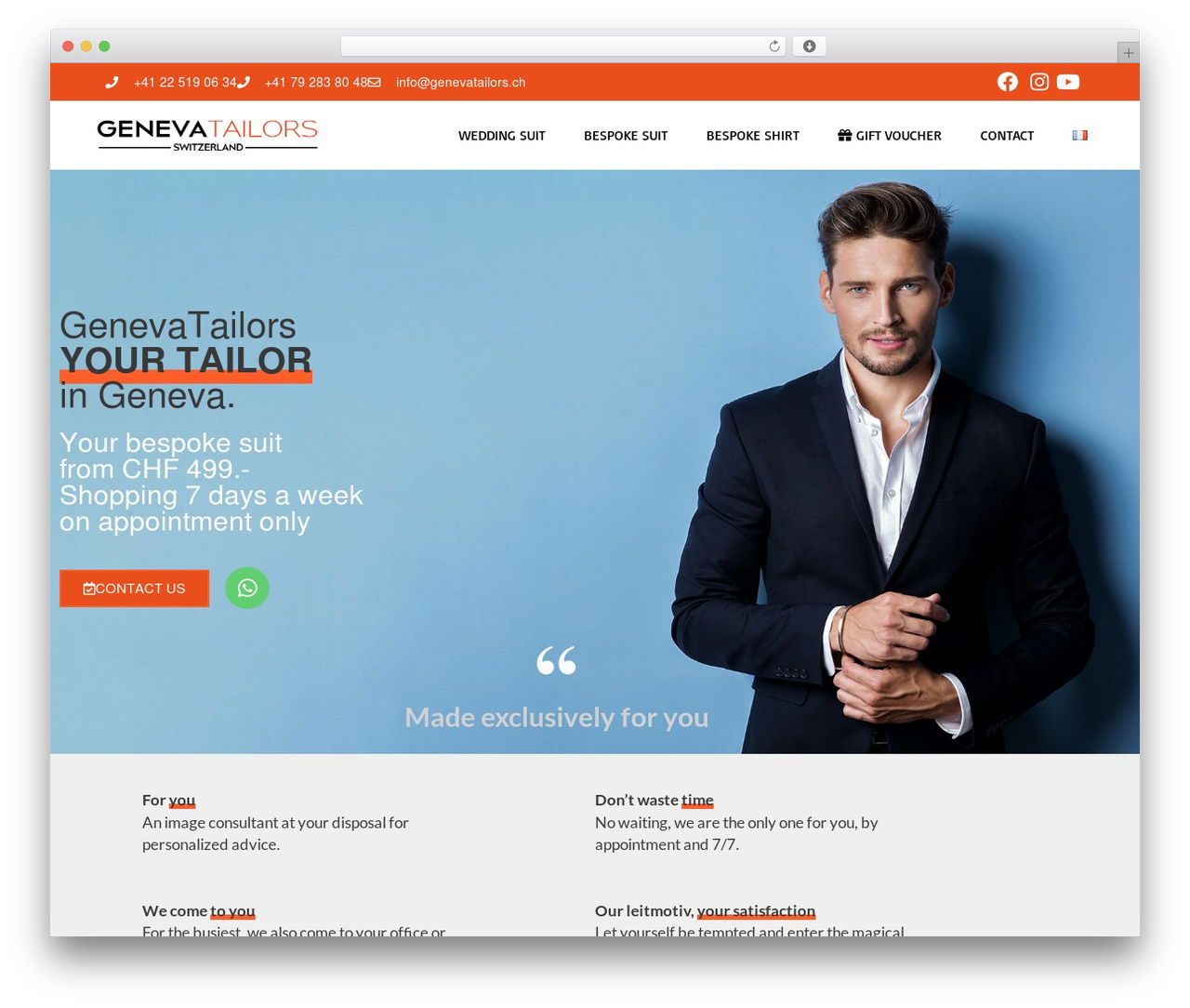 Geneva Tailors Theme theme WordPress - genevatailors.ch Geneva Tailors Theme theme WordPress - genevatailors.ch