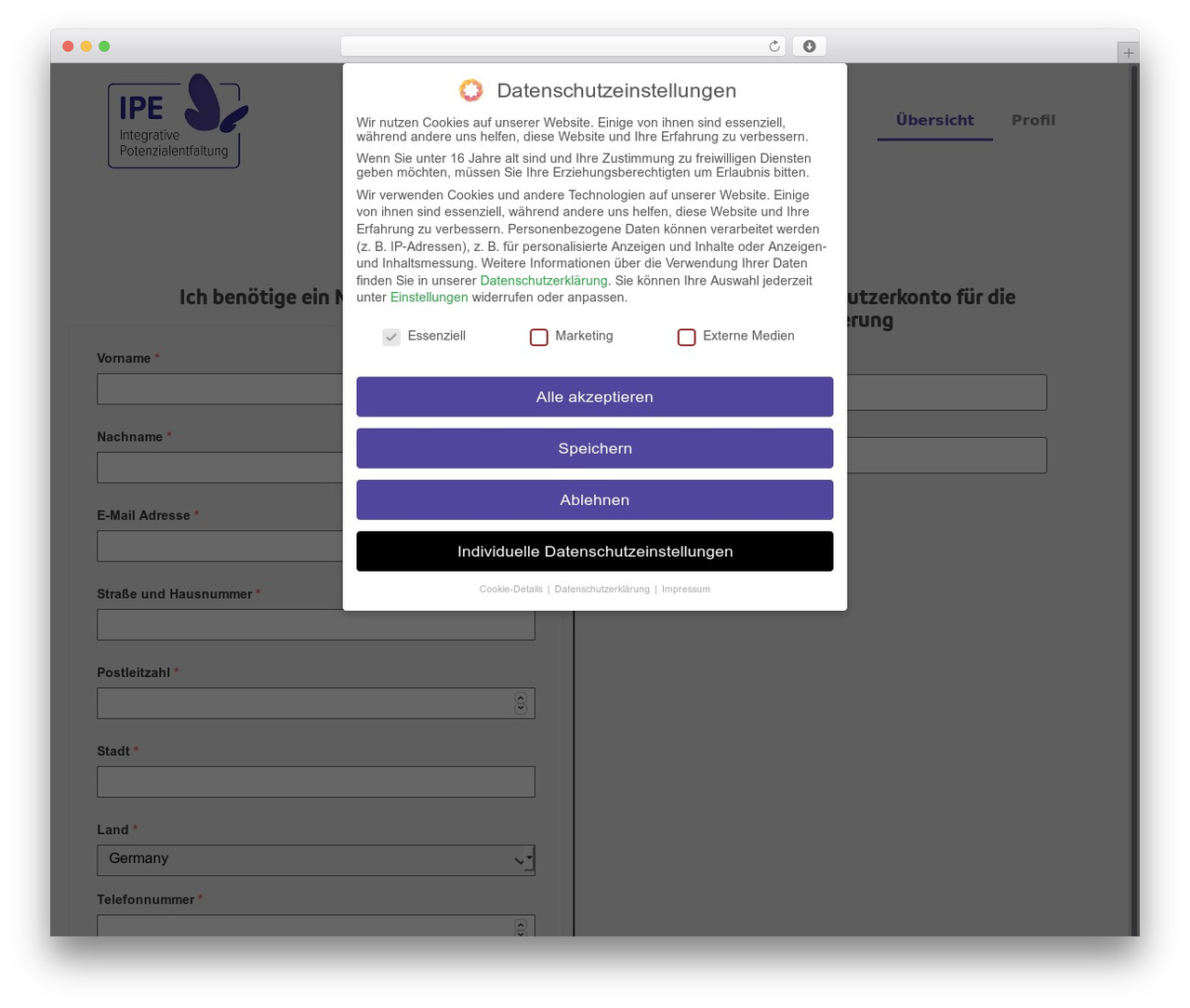 Hello Elementor WordPress theme - ipe-zertifizierung.de