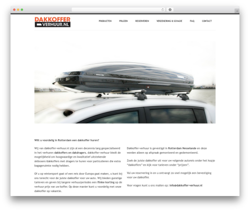 SmartStart WP - Responsive HTML5 Theme theme WordPress - dakkoffer-verhuur.nl