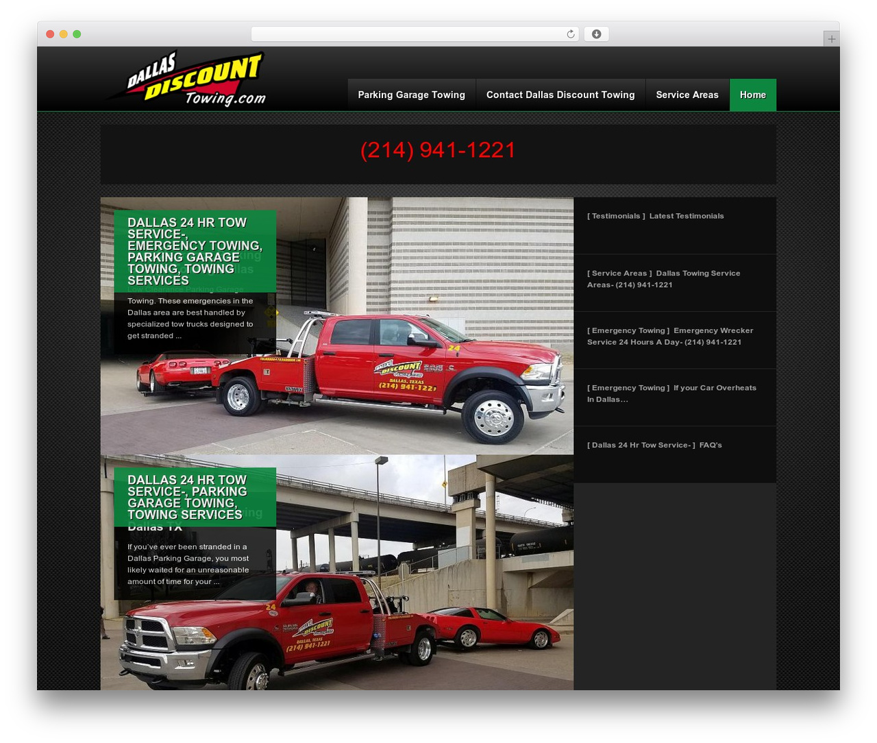Theme WordPress nexius - dallasdiscounttowing.com
