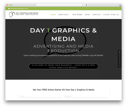 WordPress theme Divi - day1graphics.com