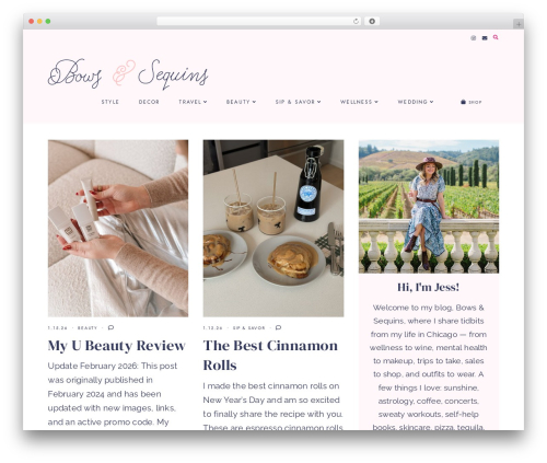 Em grid WordPress plugin - bowsandsequins.com