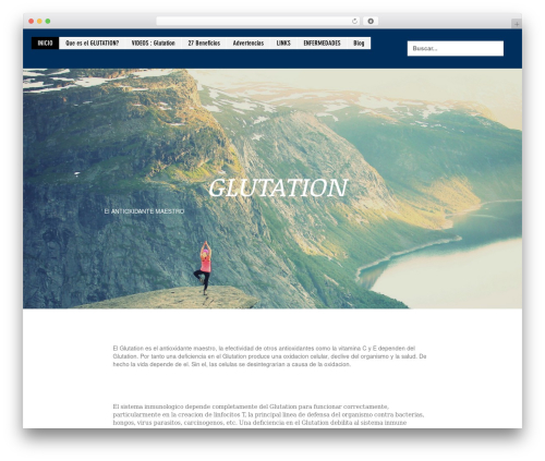 Beaver Builder Theme WordPress theme - glutation.net