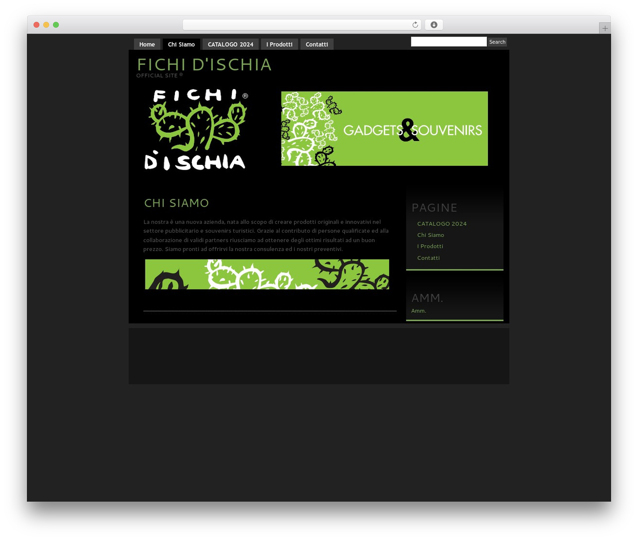 Blacker WP theme - fichidischia.com Blacker WP theme - fichidischia.com