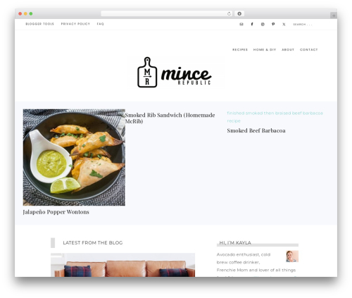 Captivating Theme WordPress blog theme - mincerepublic.com