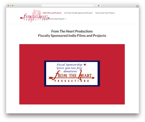 Gravityview WordPress plugin - fromtheheartindiefilms.org