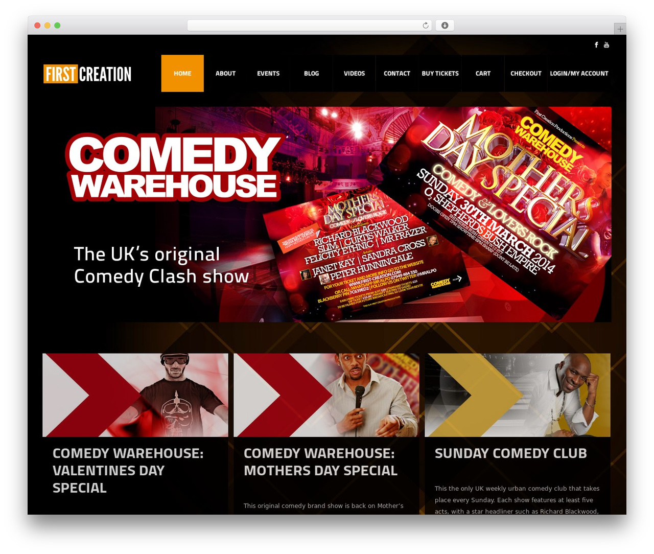 firstcreation WordPress website theme - first-creation.com