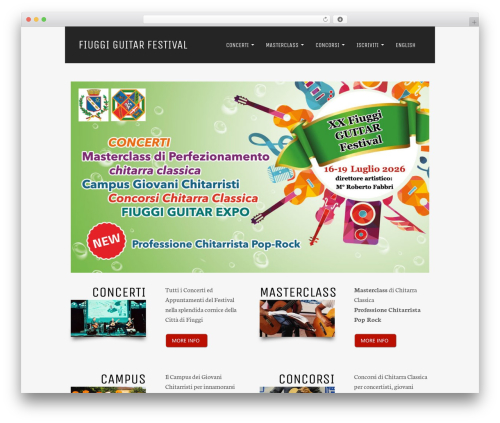 Flax WP Theme WordPress theme - fiuggiguitarfestival.com