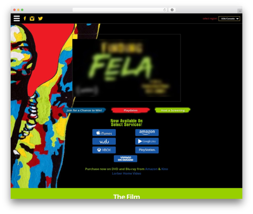 Harmony WordPress theme - findingfela.com