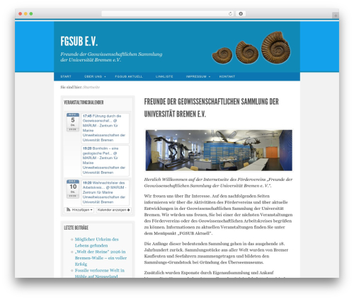 Live Wire theme WordPress - fgsub.de