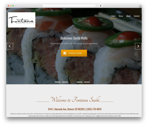 RestaurantPress (restaurantpress) free WordPress plugin - fontana-sushi.com