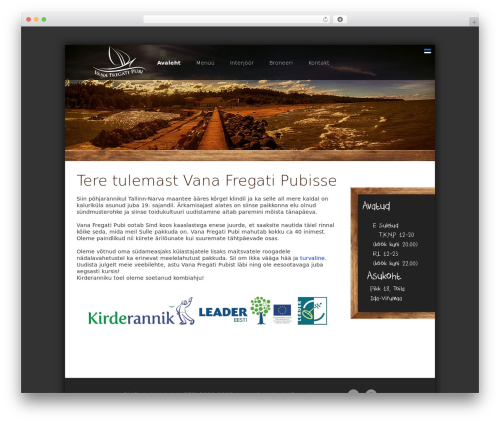 The HTML5 Reset Theme theme WordPress - fregatt.ee