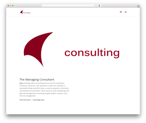 Theme WordPress Divi - freyconsulting.eu