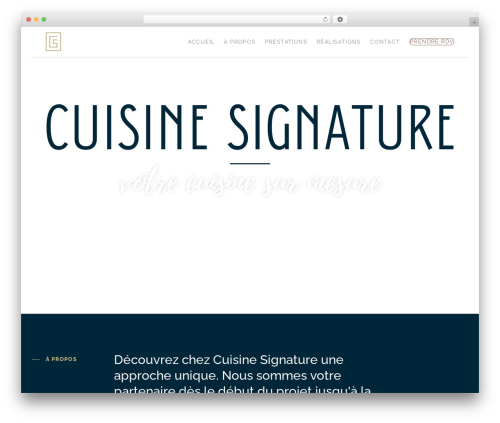Theme wp_test2018 best WordPress theme - cuisinesignature.ch