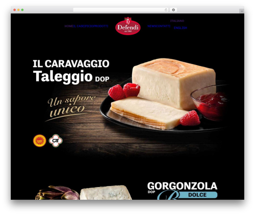 Uncode premium WordPress theme - formaggidefendi.com