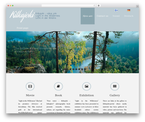 WordPress theme Asteria Lite - kitkajoki.fi