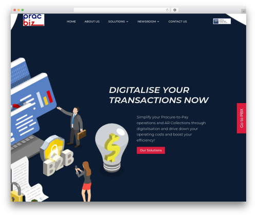 WordPress theme Divi - pracbiz.com