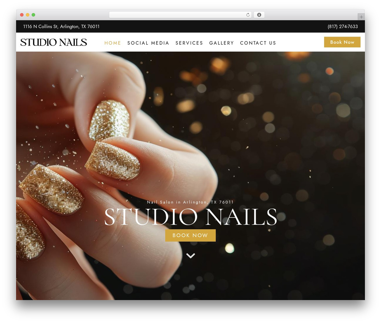 WordPress theme Hello Elementor Child - studionailsarlington.com