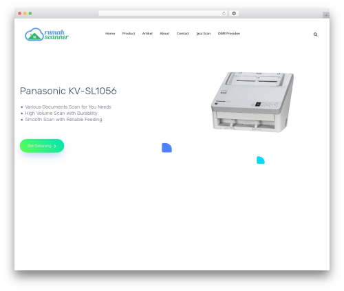 WordPress theme OceanWP - rumahscanner.com