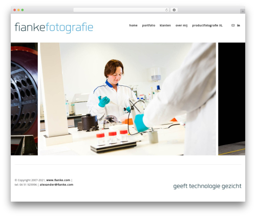 WordPress theme Superba - fianke.com