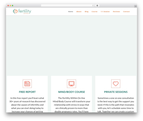 WP theme WR Nitro - fertilitywithin.com