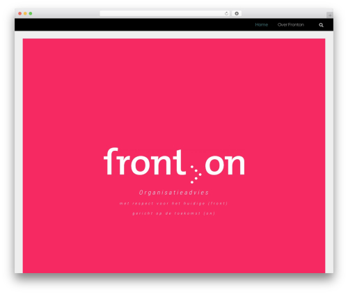 You WordPress theme - fronton.nl