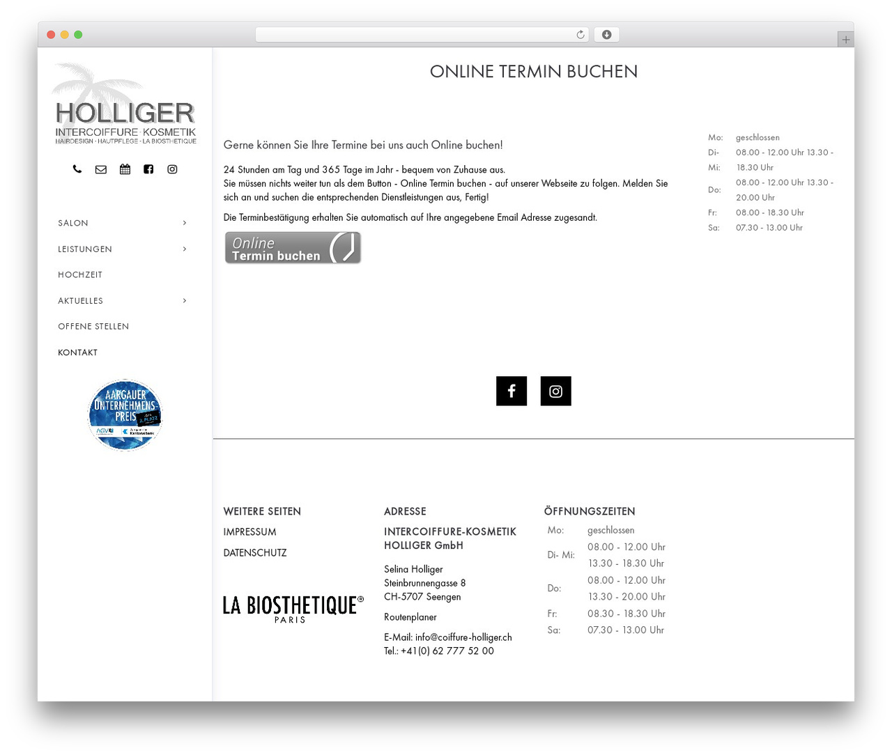 Ark theme WordPress - coiffure-holliger.ch Ark theme WordPress - coiffure-holliger.ch