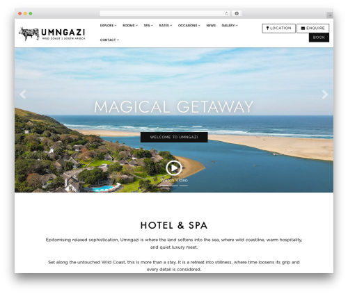 Basic Boostrap Child WordPress theme - umngazi.co.za