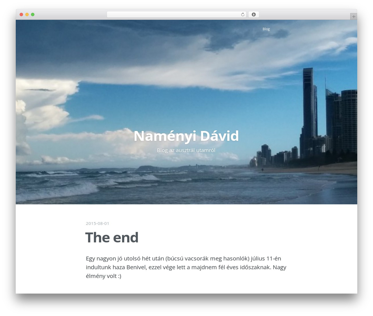 Casper WordPress blog theme - davidnamenyi.com/blog Casper WordPress blog theme - davidnamenyi.com/blog