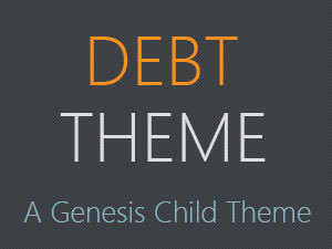 Debt Theme WordPress theme design by Dev