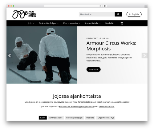 Hello Elementor WordPress theme - jojo.fi