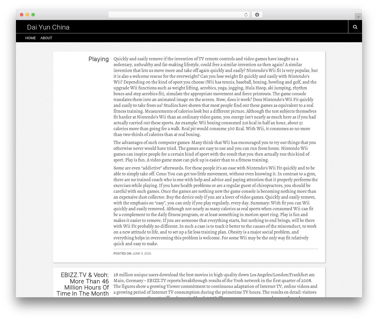 Playne WordPress theme - daiyuncn.com Playne WordPress theme - daiyuncn.com