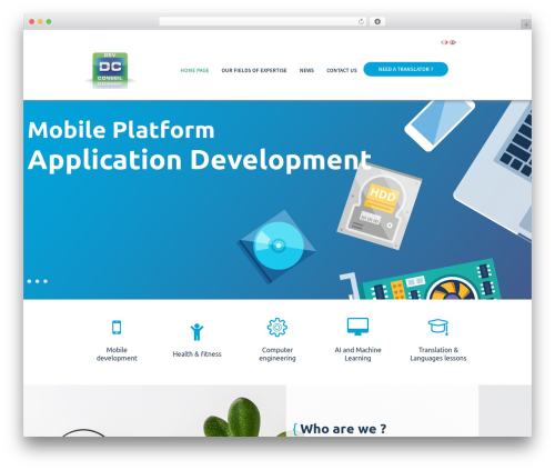 Rebytes WordPress theme - devconseil.com