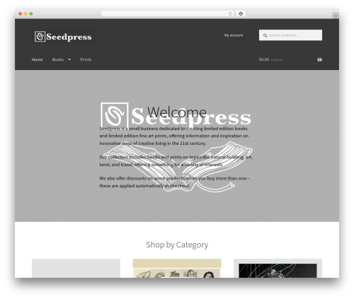 Storefront free website theme - seedpress.ie