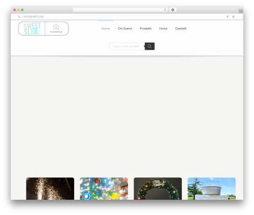 Theme WordPress Verso - sweetslide.com