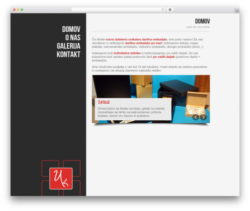 Temptation Wordpress WordPress theme - darilna-embalaza.com