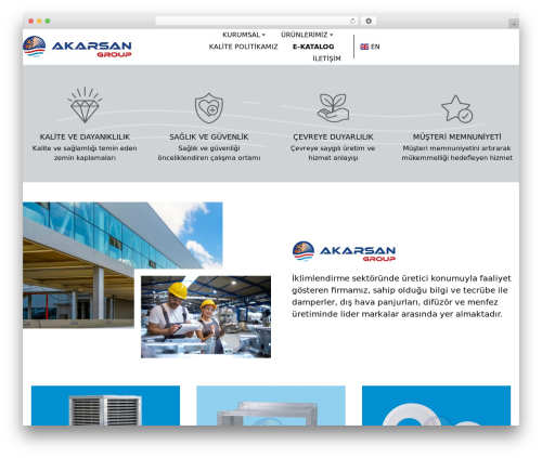 WordPress theme Protan - akarsangroup.com