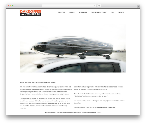 WP theme SmartStart WP - Responsive HTML5 Theme - dakkoffer-verhuur.com