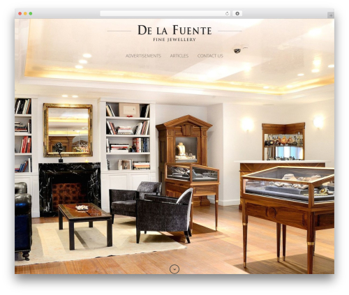 Xone WordPress theme - delafuentefinejewellery.com