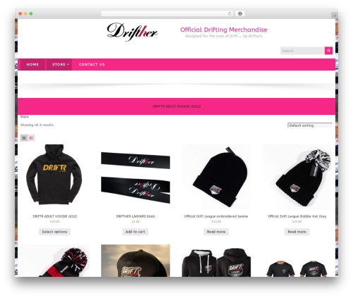 Accesspress Basic Pro theme WordPress - drifther.co.uk