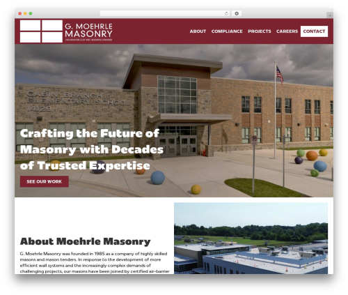 Beaver Builder Theme WordPress theme - moehrlemasonry.com