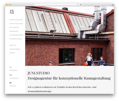 Bramble WordPress theme - juni.studio
