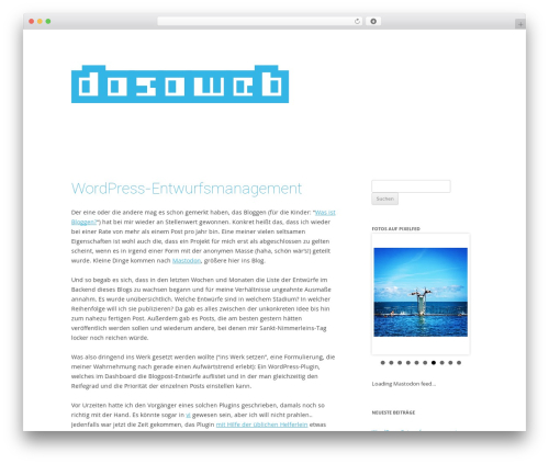 Include mastodon feed WordPress plugin - dasaweb.de
