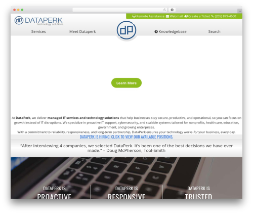 DataPerk theme WordPress - dataperk.com