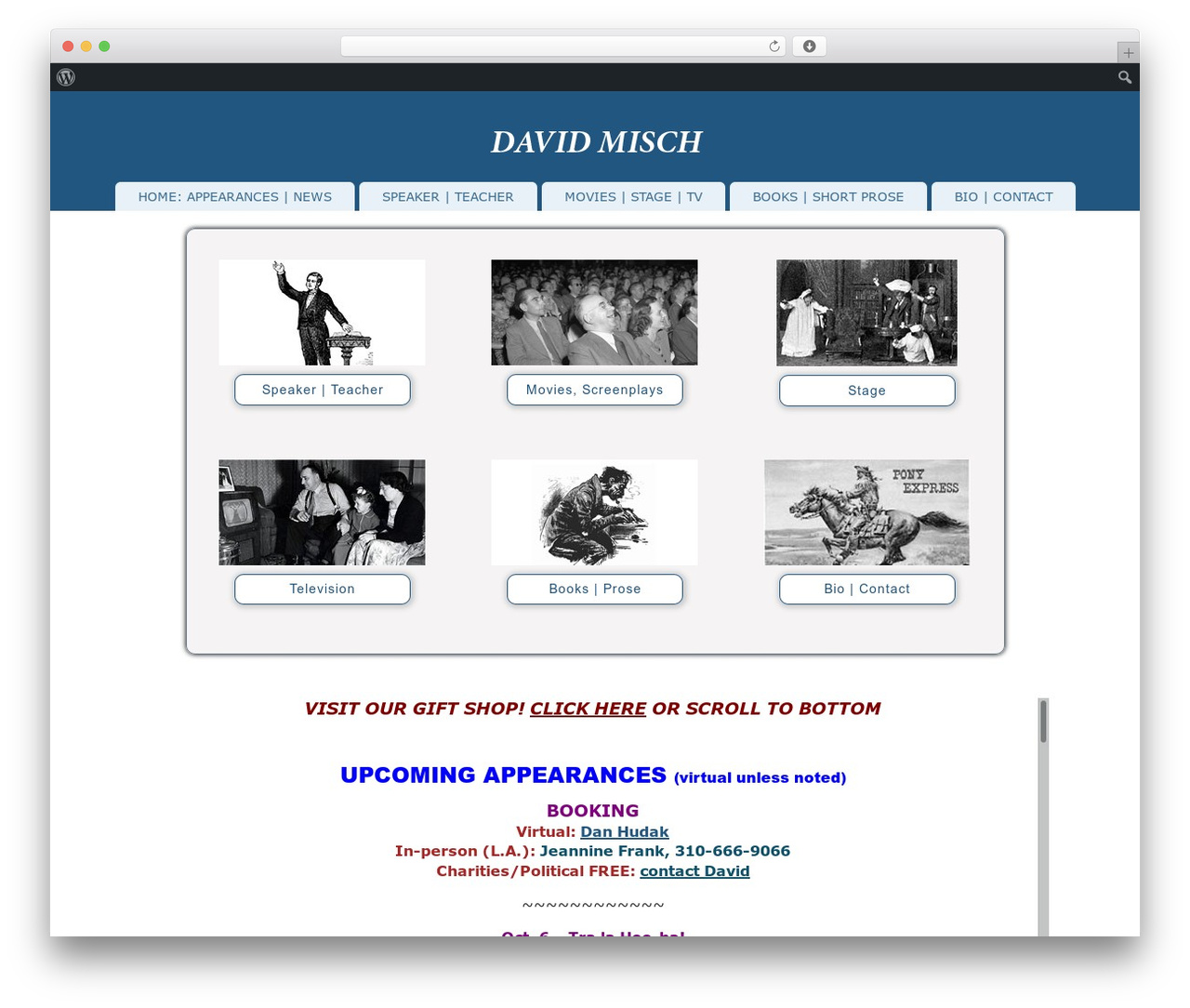 David Misch Template premium WordPress theme - davidmisch.com David Misch Template premium WordPress theme - davidmisch.com