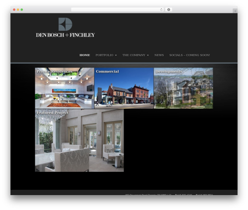 Den Bosch WordPress theme - denbosch.ca