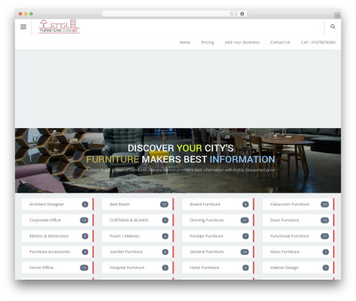 DirectoryEngine (shared on themelot.net) WordPress theme - furniture.com.bd
